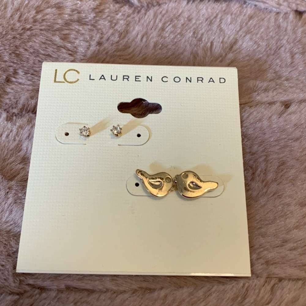 Lauren Conrad Stud Earrings Set